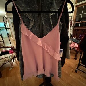Abound Light Pink Ruffle Camisole